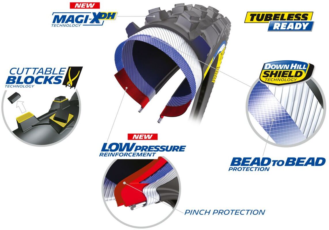 Fahrradreifen MICHELIN Dh Mud 27.5X2.40