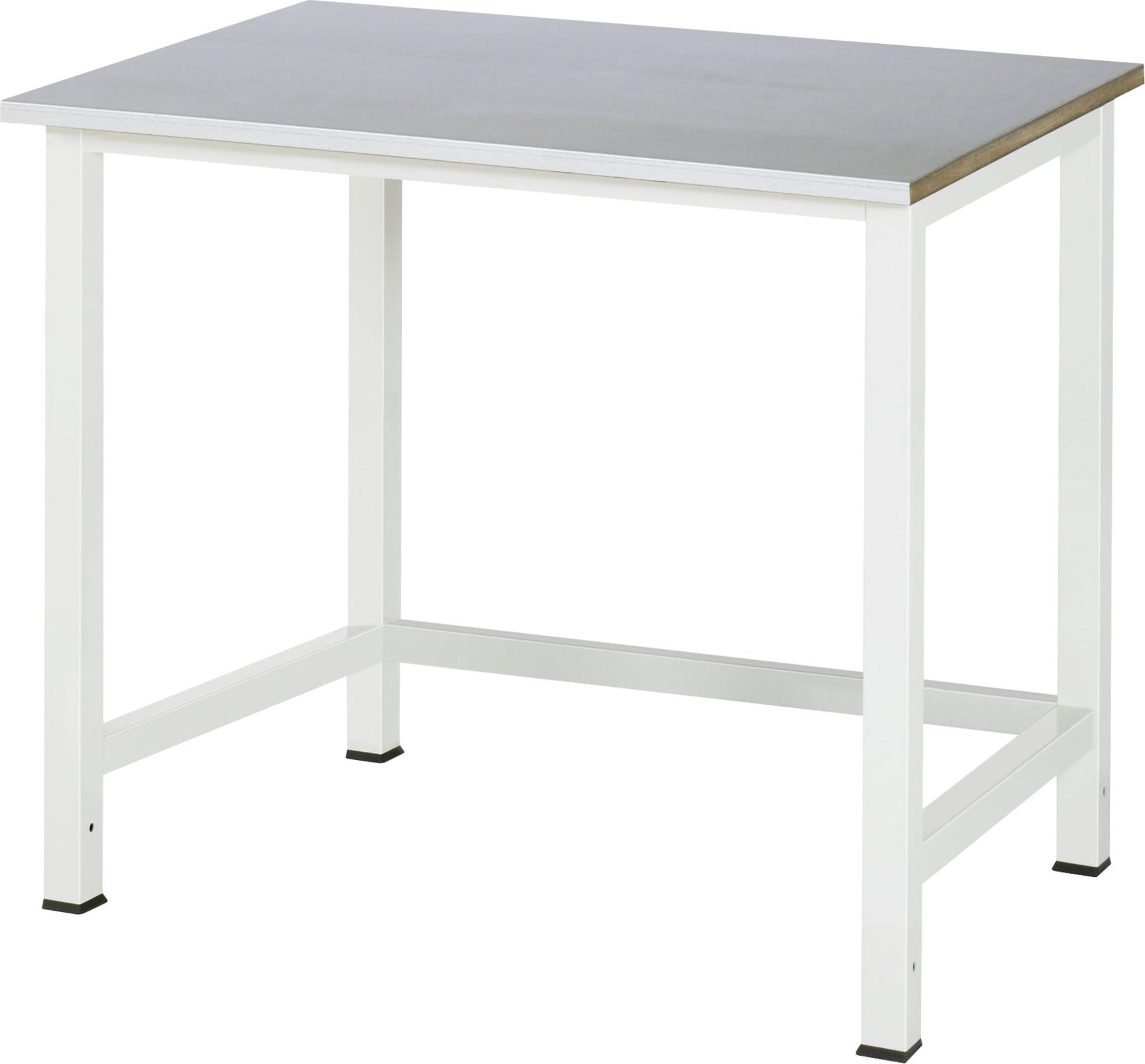 Rau Werktisch Stahlblechbelag-Platte BxTxH 1000x800x825 mm