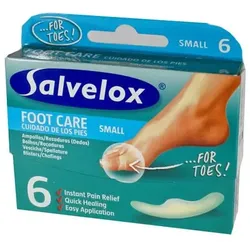 Salvelox Foot Care Small Blisters 6 Units 21×64 mm.