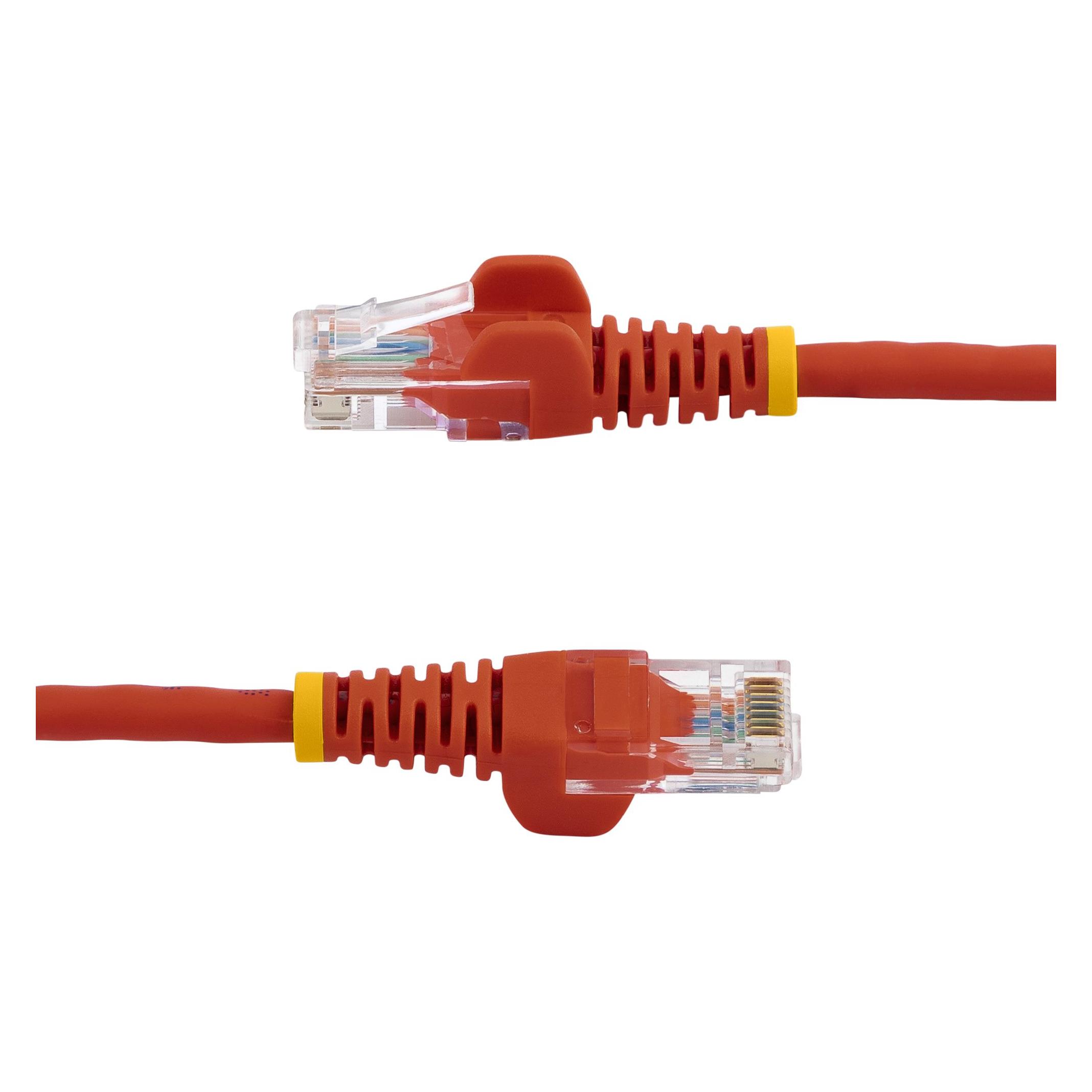 StarTech 0.5M RED CAT5E PATCH CABLE (U/UTP, CAT5e, 0.50 m) (45PAT50CMRD)