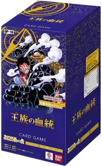 One Piece Card Game OP-10 Royal Blood Booster Box Japanse versie met Heartforcards transportbescherming