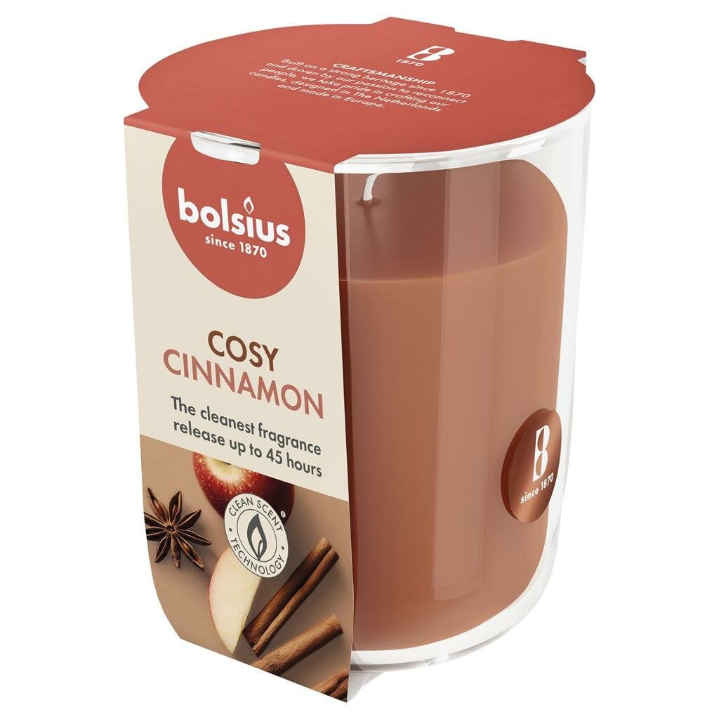 Bolsius Geurglas True Scents Appel Kaneel L