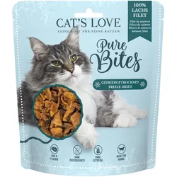 Dog's Love Lachsfilet CAT 50 Gramm Katzensnack