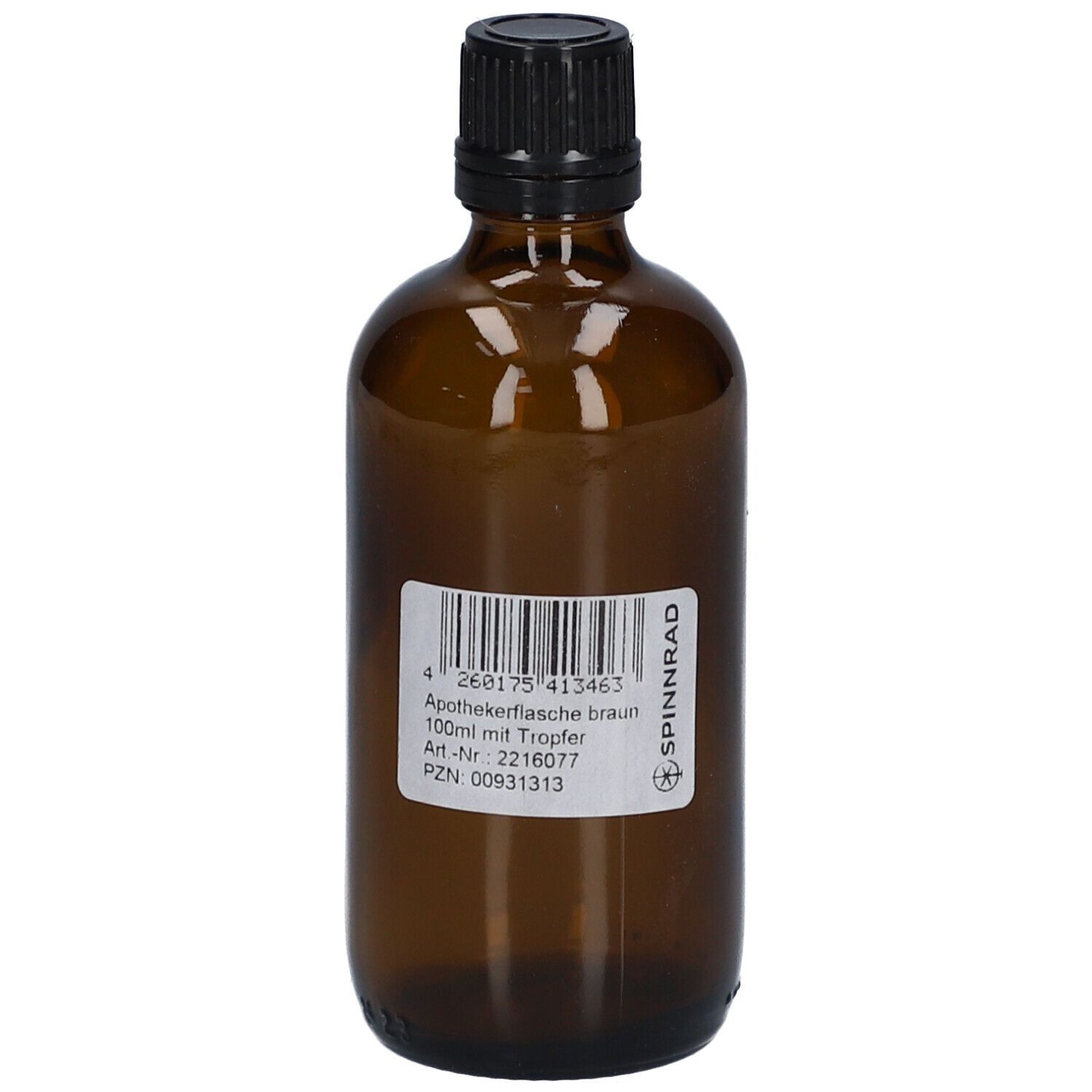 Apothekerflasche braun 100 ml 5x 5x100 Flaschen