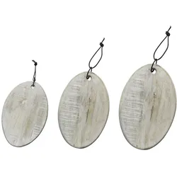 Chic Antique Laon Tapasbrett aus Mangoholz, H2/L23/B15 cm, natur