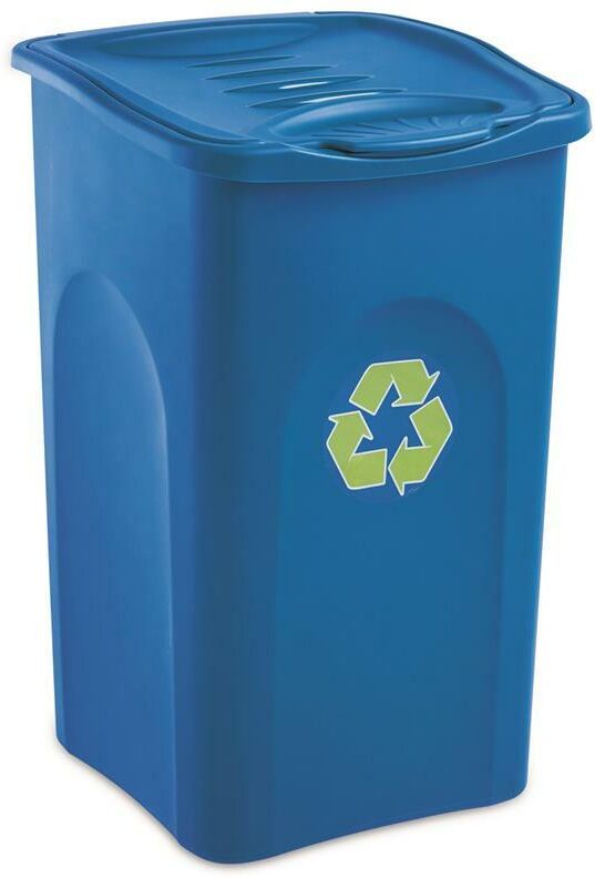 Stefanplast Pattumiera Raccolta Differenziata 50 l Blu Begreen