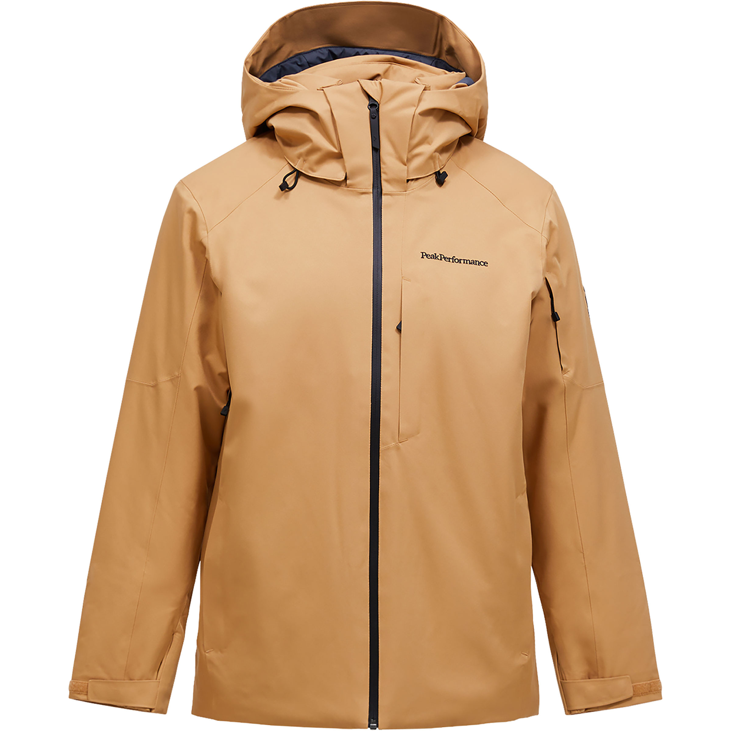 Peak Performance Maroon Insulated Herren Kunstfaserjacke beige Größe M Skifahren Elastisch Wasserabweisend