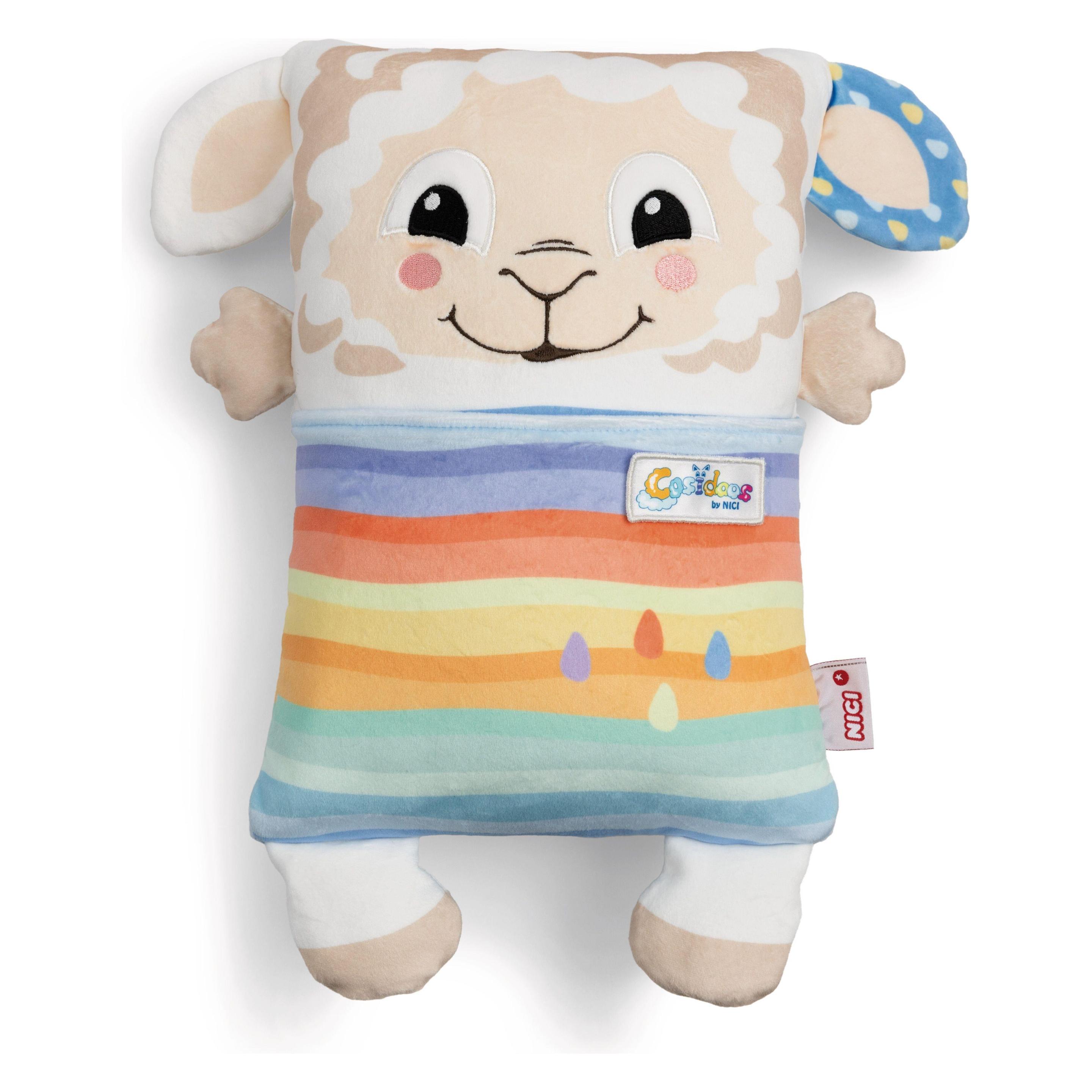 NICI 62292 Kuscheltier Schaf mit Wendefunktion 30x20cm (30 cm) (62292)