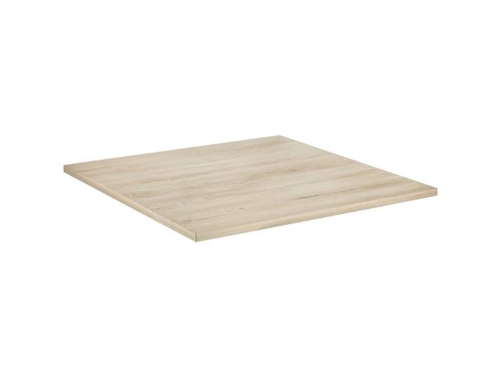 PULSIVA Tischplatte Solona quadratisch 80x80x1.9 cm (LxBxH); buche; quadratisch