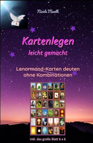 Nicole Menth - Kartenlegen leicht gemacht: Lenormand-Karten deuten ohne Kombinationen - Preis vom 30.09.2026 09:01:18 h
