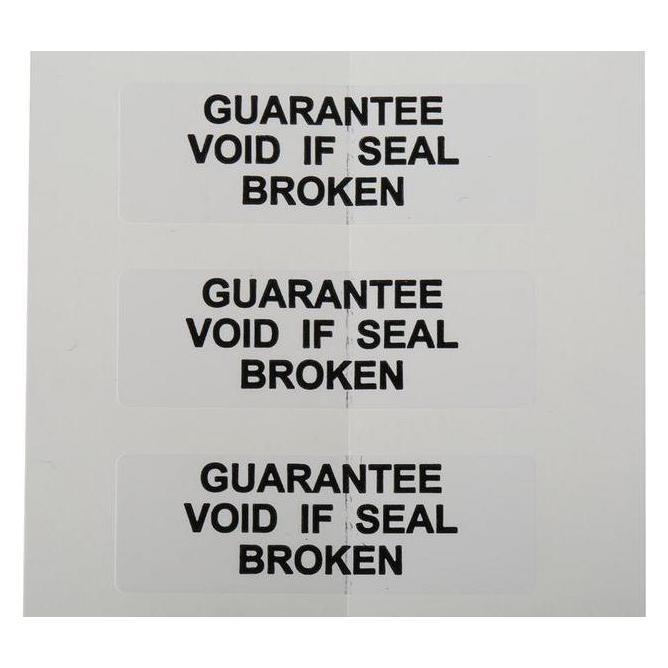 RS PRO Etikett Guarantee Void (4453767)