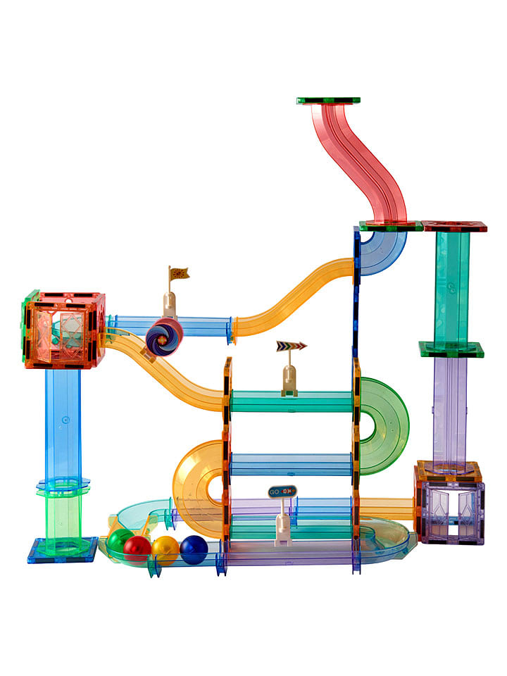 Playbox 91tlg. Magnetische Bausteine-Set "Ball Track" - ab 3 Jahren - onesize