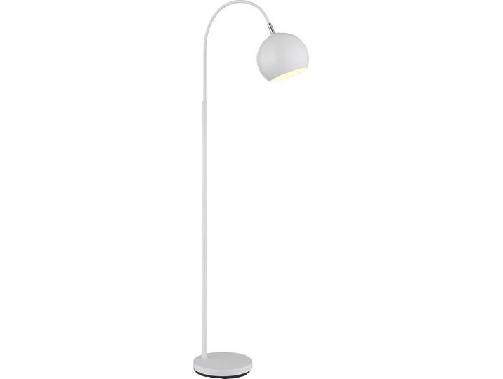 Lampadaire\, métal\, blanc\, H 150 cm