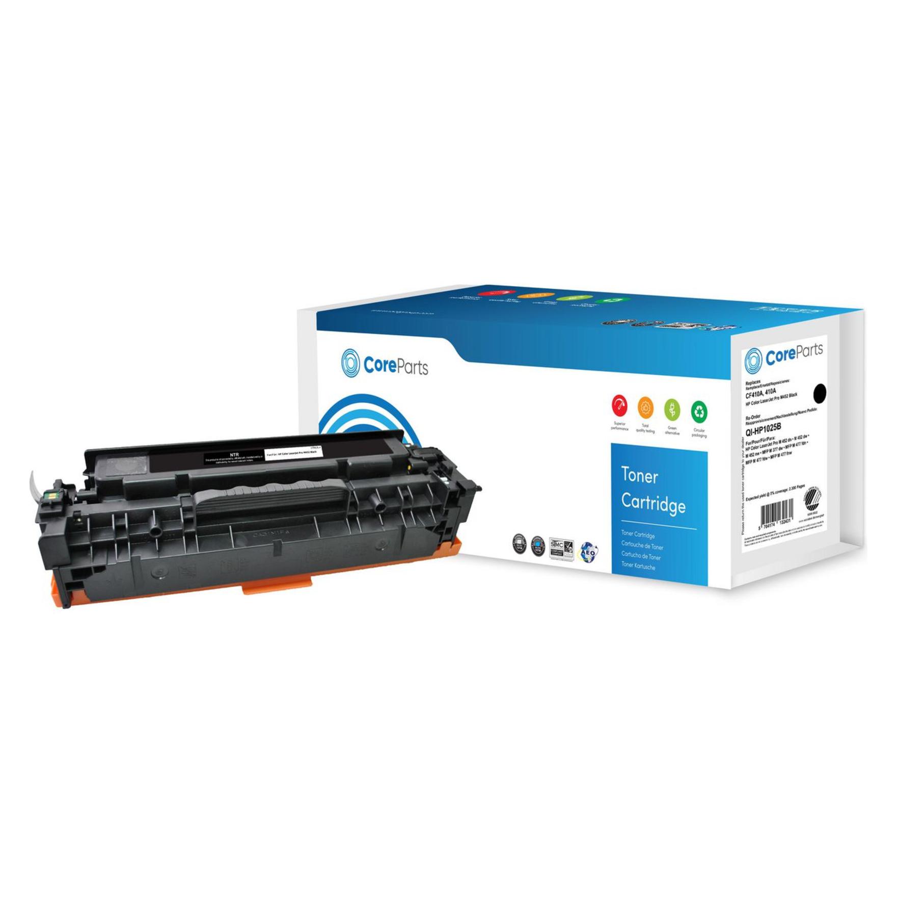 CoreParts QI-HP1025B Tonerkartusche (e) Kompatibel (BK) (QI-HP1025B)