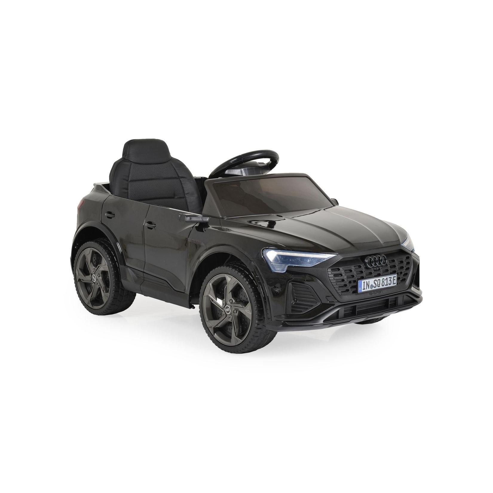 Moni Kinder Elektroauto Audi SQ8 e-tron EVA-Reifen Musik Licht MP3-Eingang Gurt schwarz