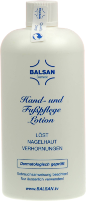 Balsan Cosmetik GmbH BALSAN Lotion z.Hornhautentfernung 500 ml 02098233