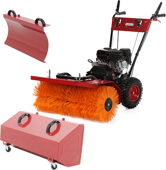 GeoTech SS 680 WEL EVO - Balayeuse thermique multifonction avec démarrage électrique