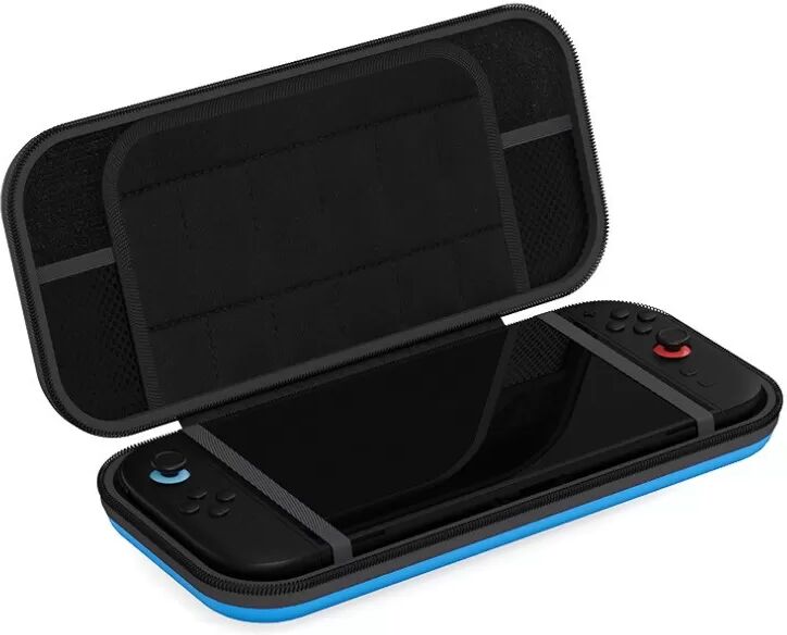 INF Étui de transport protecteur compatible avec Nintendo Switch 2 - Sac de rangement de voyage à coque rigide Bleu