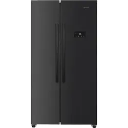 BAUKNECHT SBS C90 BL Sidy-by-Side (532 l, C, 1770 mm hoch, BLACK INOX)