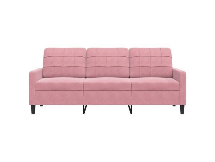 Rose SOFA - Moderne - Canapé avec 3 places - contemporain - Rose 180 cm Velours C2003