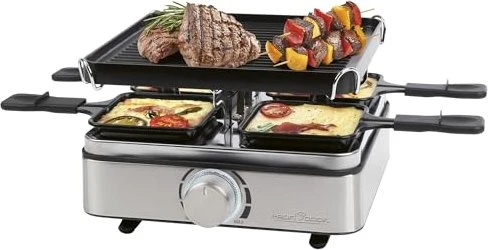 Proficook Raclette-Grill PC-RG 1301 (edelstahl/schwarz)