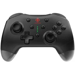 Deltaco Gaming GAM-183 Gaming-Controller Schwarz Bluetooth/USB Joystick + Motorsteuerungshebel Nintendo Switch