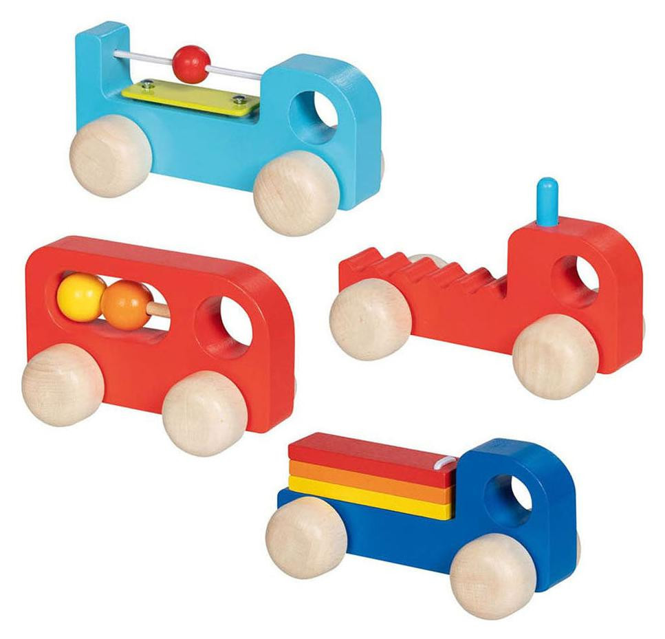 Goki Greiffahrzeuge Klangexpress gesorteerd