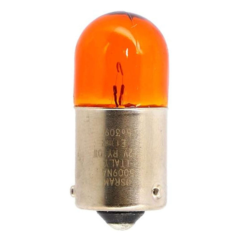 Osram Ampoule de clignotant 12V 10W Orange - BAU15s à ergots décalés - Os