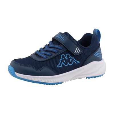 Sneaker KAPPA "Ulema", Mädchen, Gr. 27, Synthetik, blau (navy, royal), Schuhe Sneaker