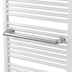 XIMAX Handtuchstange Design gerade 460 mm für Badheizkörper - Chrom