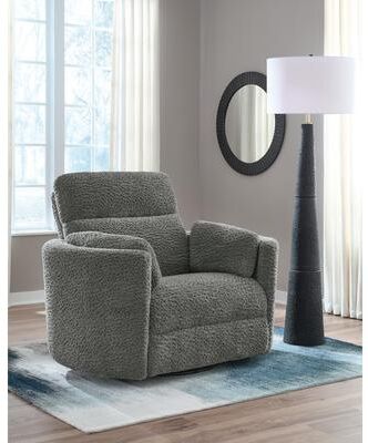 Signature Design by Ashley Raemondi Swivel Power Glider Recliner