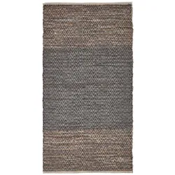 LEDERTEPPICH mit Webmuster 120/180 cm