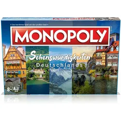 Winning Moves Monopoly - Sehenswürdigkeiten Deutschlands (Deutsch, 2 - 6 Spieler)