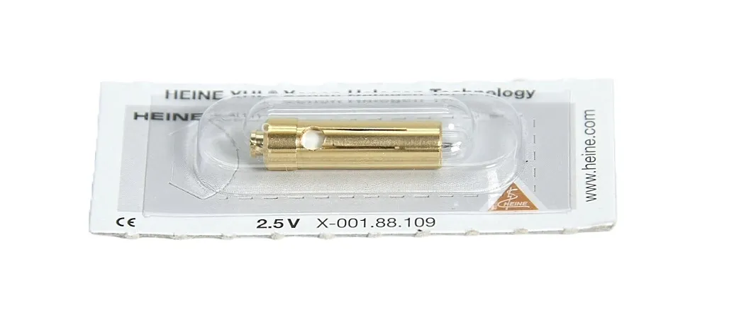 Heine Optotechnik GmbH Ersatzlampe Heine 2,5 V, für Mini 3000 Dermatoskop, XHL Xenon Halogen X-001.88.109