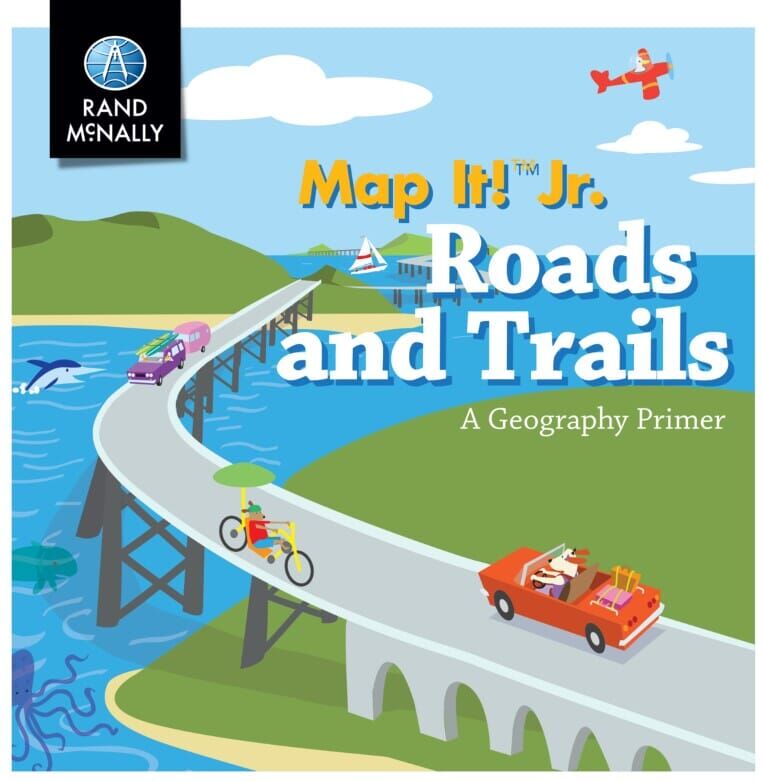 Map It! Jr. - Routes et sentiers : une introduction à la géographie   Rand McNally