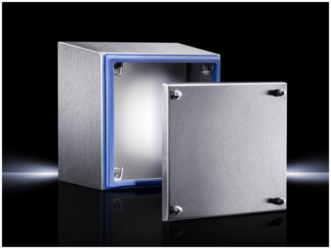 RITTAL Boîtier de raccordement 150 × 150 × 120 mm HD 1671.600 acier inoxydable (1671600)