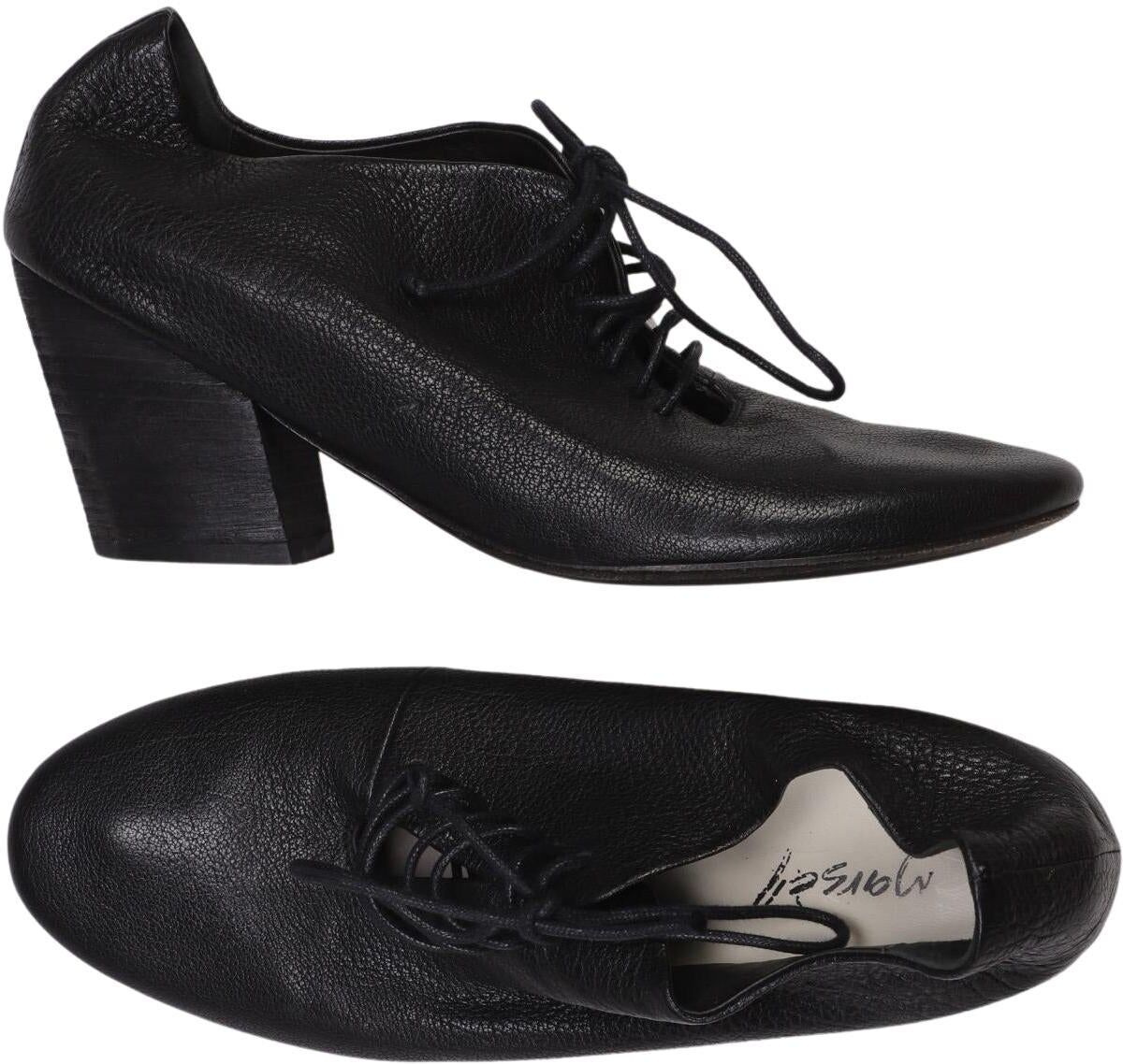 Marsell Damen Halbschuh, Schwarz, Gr. EU 36.5, kein / Etikett - Second Hand