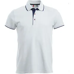 CLIQUE Seattle Poloshirt Herren 00 - weiß M