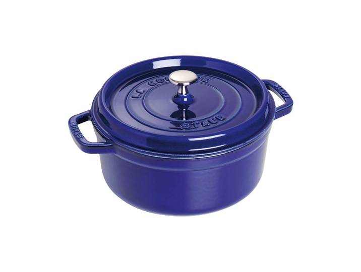 STAUB Cocotte ronde La Cocotte Staub fonte 2,6 L Bleu foncé