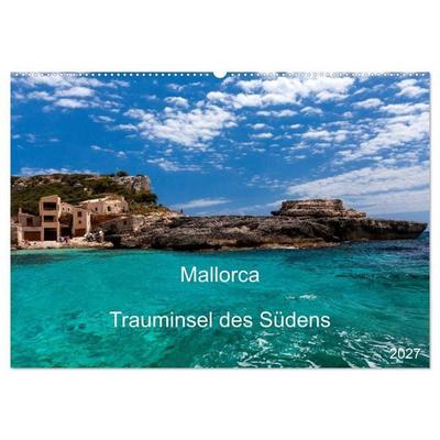 Mallorca - Trauminsel des Südens (Wandkalender 2027 DIN A2 quer), CALVENDO Monatskalender