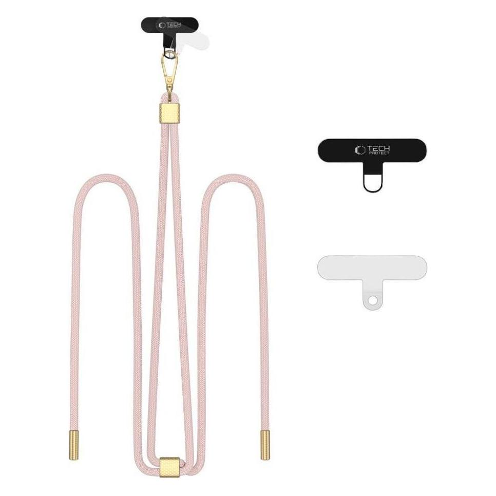 Tech-Protect C2S Rope Crossbody Strap Leash - Pink (26553-0)
