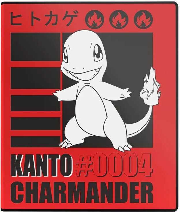 Ultra Pro Pokémon Charmander 2-inch Album for Trading Cards and Schoolwork