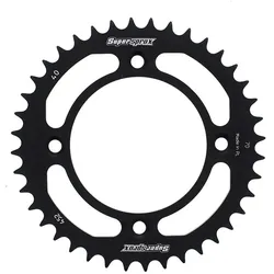 Supersprox Alu-Kettenrad 415 40Z (Schwarz)