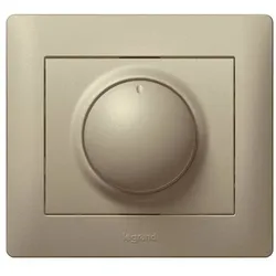 Legrand 771468 Abdeckung Drehdimmer Galea titanium