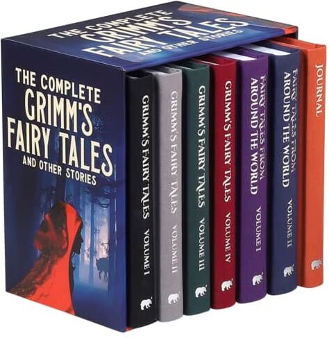The Complete Grimm's Fairy Tales and Other Stories by Jacob & Wilhelm Grimm 7 Books Box Set - Fiction - Hardback Books2Door