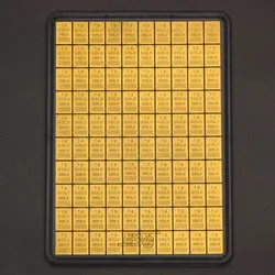 Goldtafel (100x 1g Feingold) "CombiBar"