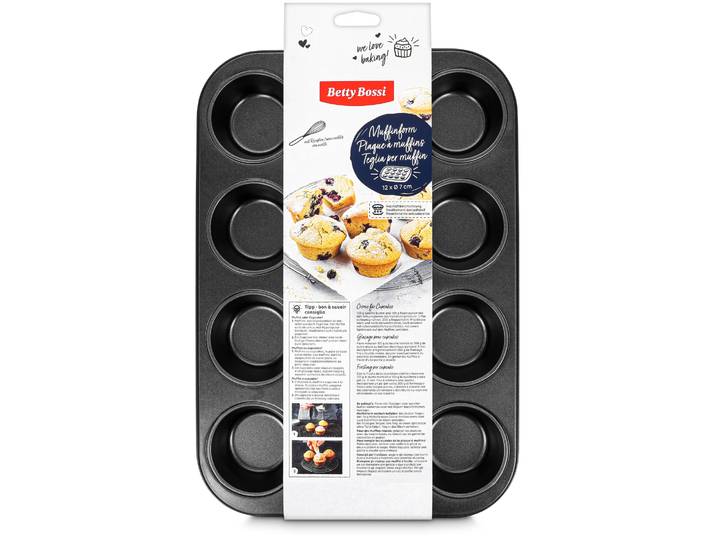 Betty Bossi Muffinbackform 7cm für 12 Stück