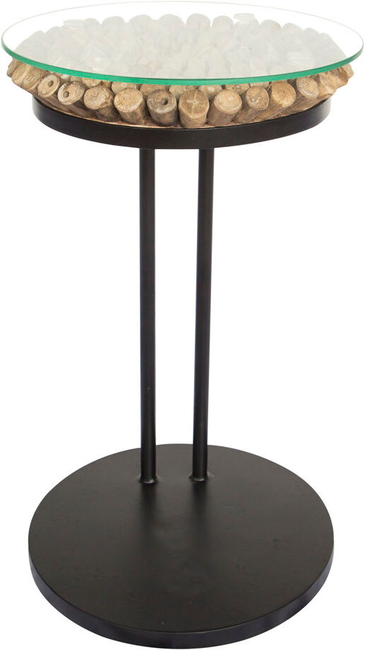 Union Rustic Ryde C Table End Table Natural 50cm H X 30cm W X 30cm D