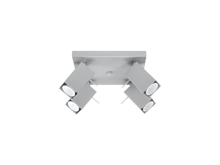Design Deckenlampe „Merida II“ 4-flammig Grau Sollux Lighting