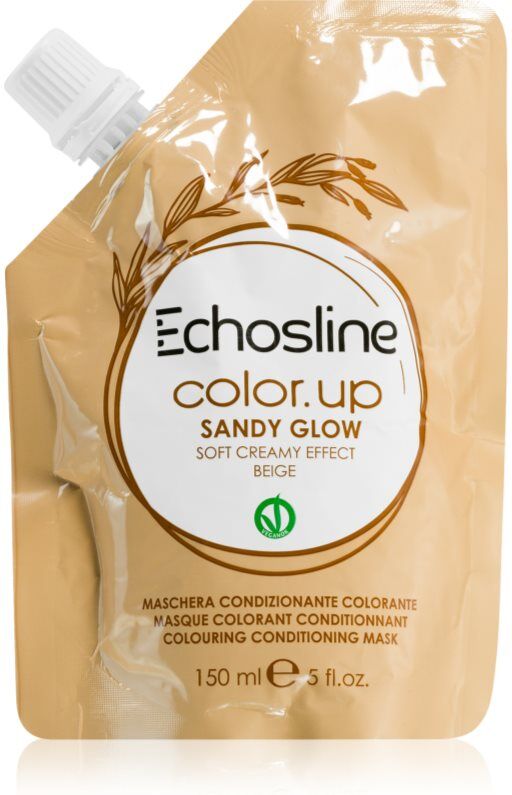 Echosline Color Up Farbmaske mit nahrhaften Effekt Farbton Sandy Glow 150 ml
